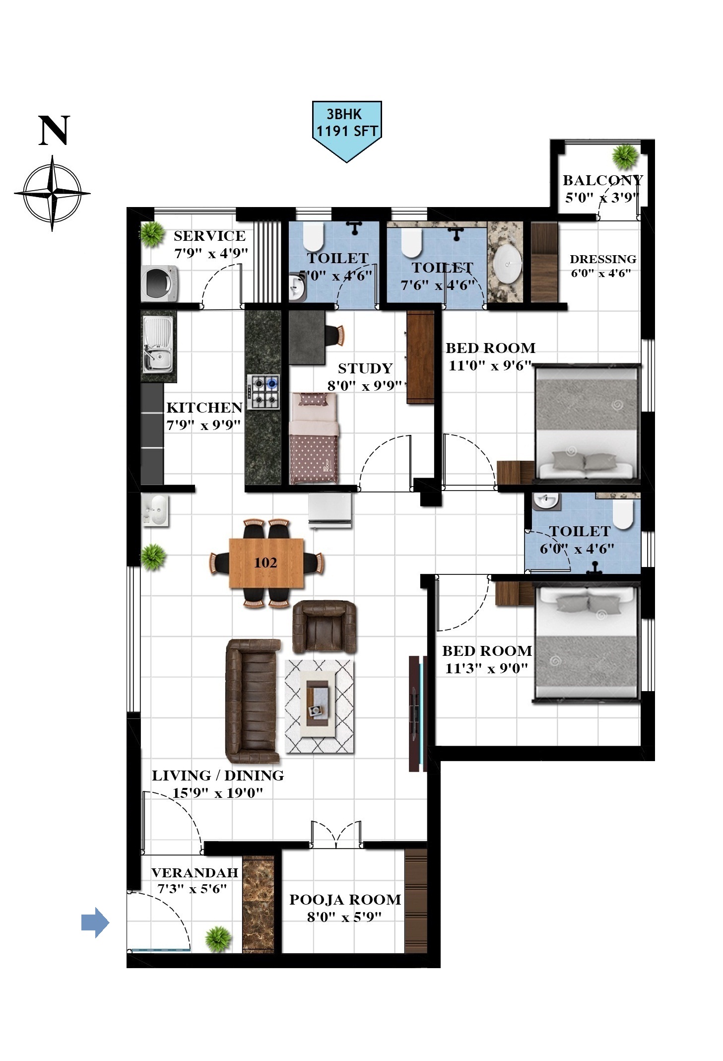 Groundfloor-plan